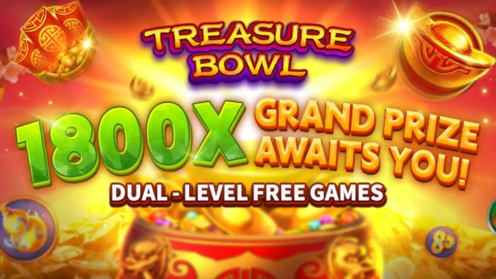 Multiplicadores Treasure Bowl kcbet - 7777x Máximo com Tigela Dourada